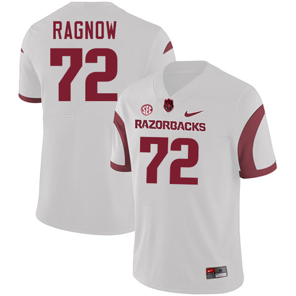 Frank Ragnow Arkansas Jersey,Arkansas Razorbacks #72 Frank Ragnow Jersey Youth College-Retro White